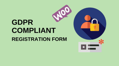 GDPR Compliant WooCommerce Account Registration Form