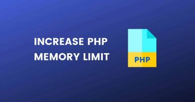increase php memory limit