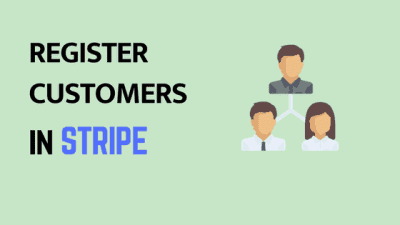 register customers in stripe