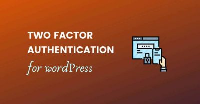 two factor authentication for wordpress