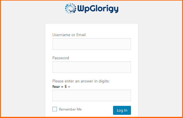 wordpress login page coustom logo