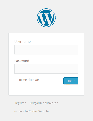 Change WordPress logo 